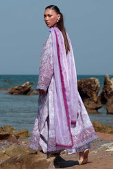 Summer Together by Afrozeh Embroidered Lawn Suits Unstitched 3 Piece AF25ST D-02 Amethyst – Summer Collection